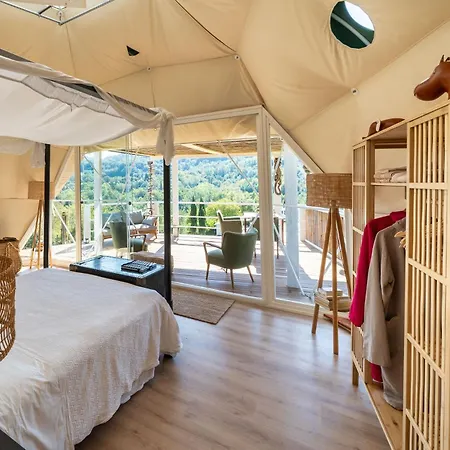 Toscana Glamping Lyxtält Palaia
